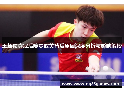 王楚钦夺冠后陈梦取关背后原因深度分析与影响解读 王楚钦夺冠后陈梦取关背后原因深度分析与影响解读